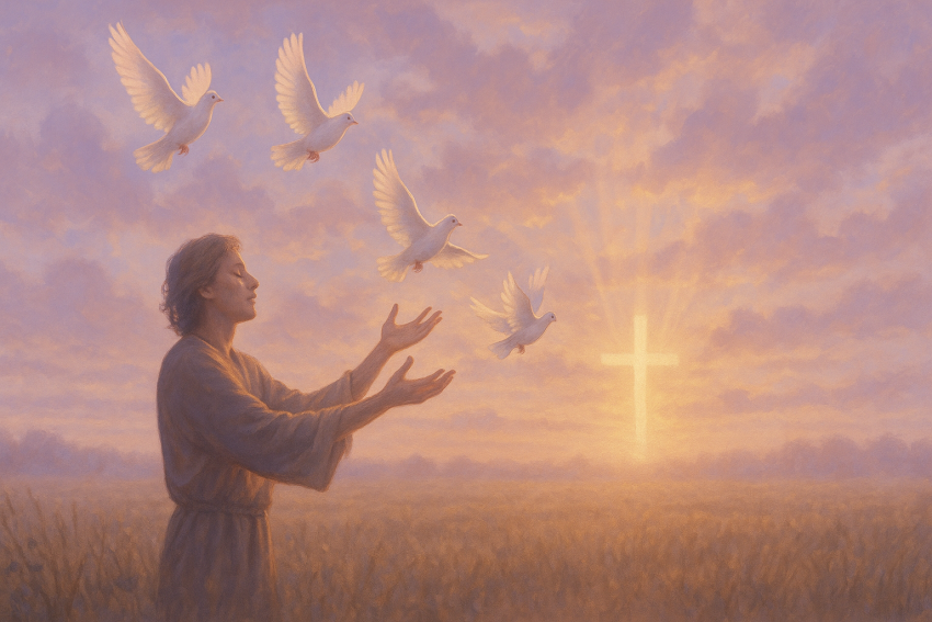 Letting go of the past opens the door to peace. 🌅