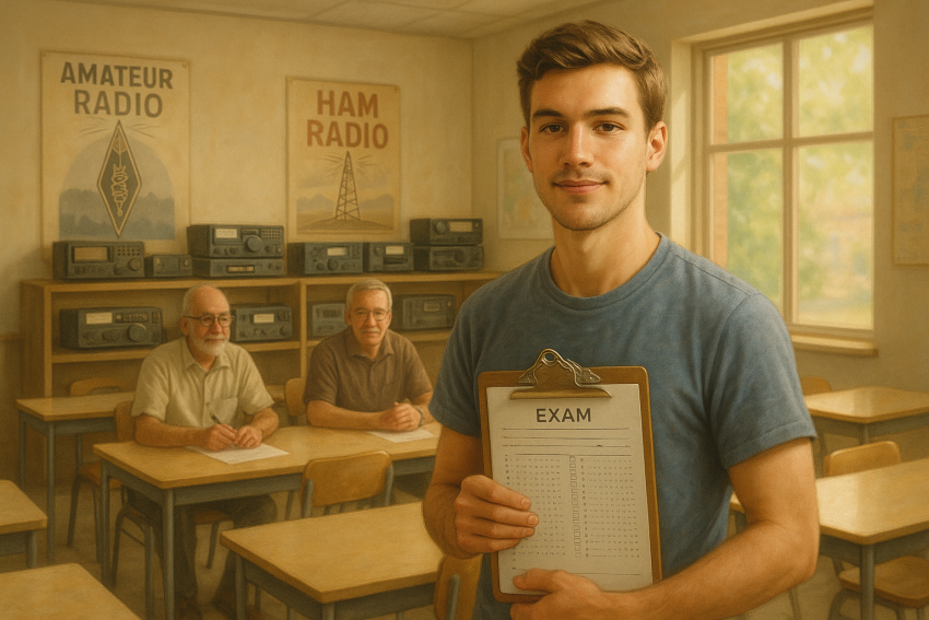 Ready to crush your Technician Class License exam and join the airwaves? This moment of confidence is where it all begins!