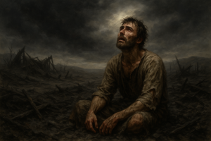 A dramatic representation of Job's suffering — the trials, the anguish, and the hope that comes in the midst of despair.