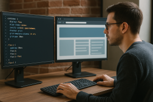 Mastering CSS Layouts: A Developer’s Focused Workspace