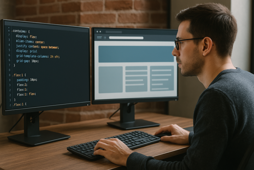 Mastering CSS Layouts: A Developer’s Focused Workspace