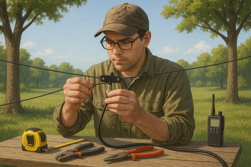 Building a Simple Dipole Antenna: A Beginner’s Hands-On Project for Ham Radio Enthusiasts