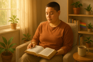 Finding peace in God’s Word—no matter who you are.