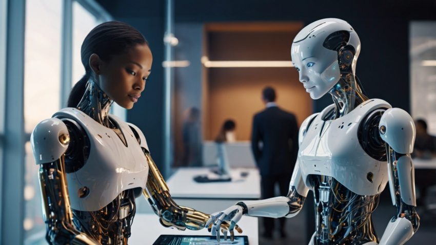 Collaborative Future: Humans and AI Working Together in Harmony