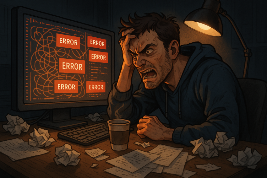 The Intense Struggle of Programmer’s Rage