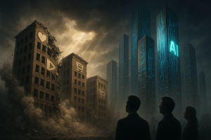 AI Future Rising from Outdated Systems