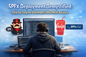 Technical blog about SPFx deployment